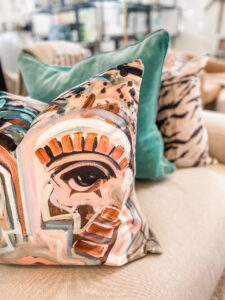 Pillows available at JADE in Metairie, LA