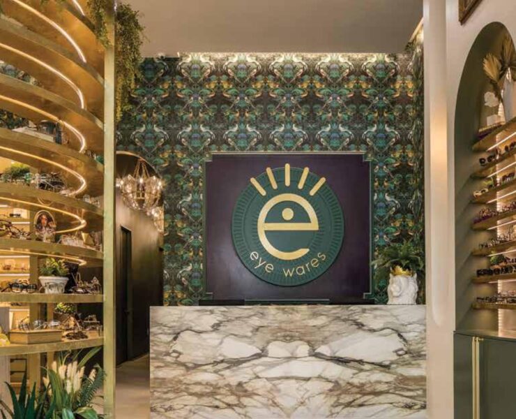 The interior of Eye Wares located on Magazine Street in New Orleans, LA, featured by Inside New Orleans Magazine