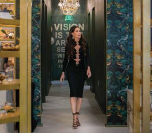Dr. Lauren Agnew enters the Grand Opening of her Eye Wares Uptown location in New Orleans, LA, as featured in Inside New Orleans Magazine